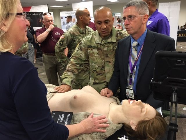 Vcom3D, Inc. participates in the Army Medical Modeling and Simulation Industry Day.