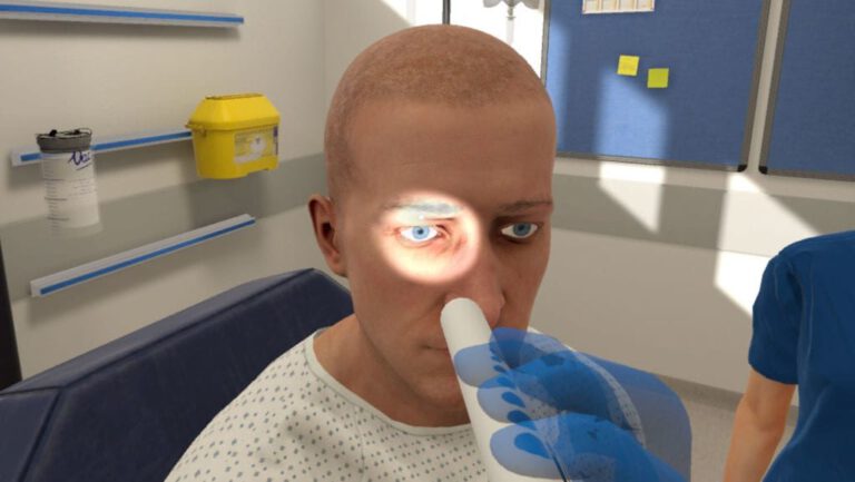 Medical students step into a virtual world…