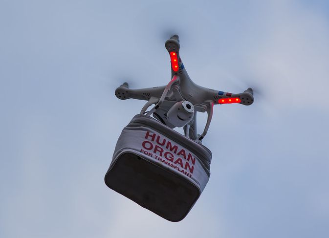 Need a new organ? See how drones may help.