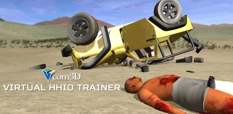 Vcom3D releases new civilian version of it’s HHIO virtual training app!