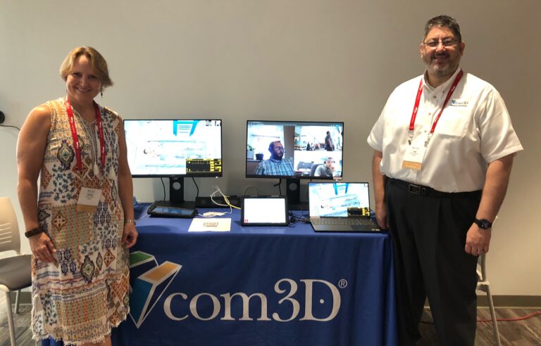 Vcom3D Exhibits at SimOps 2022